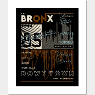 The Vintage Bronx Urban Style Posters and Art